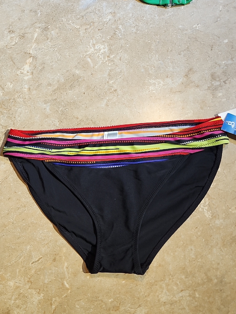 Baltex Black Hipster Bikini Bottoms 10